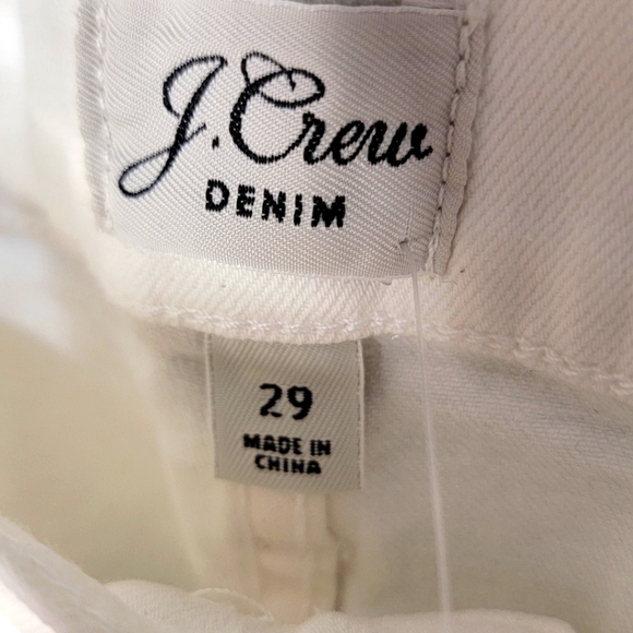 J CREW White Jeans Size 29. #254 - Picture 6 of 6